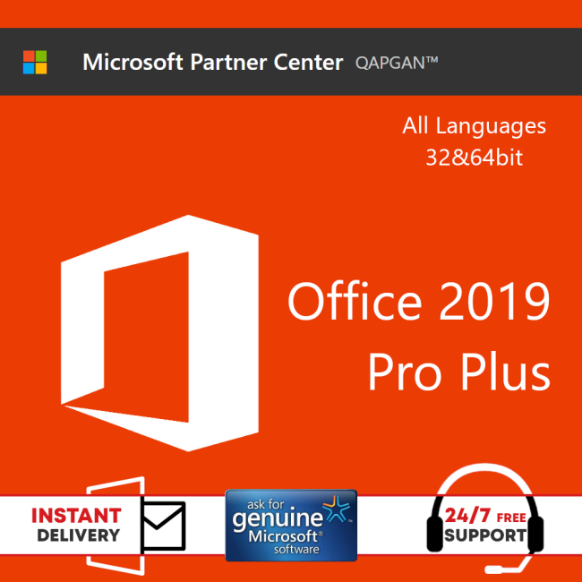 Microsoft Office 2019 Professional Plus (5 Users)