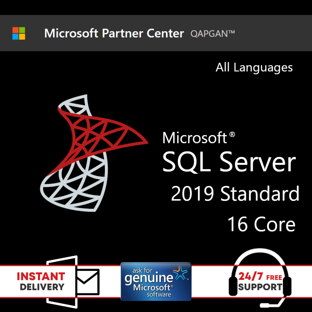 SQL Server 2019 Standard 16 Core